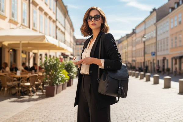 Echtleder Rucksack Damen Schwarz: Kaufguide 2026