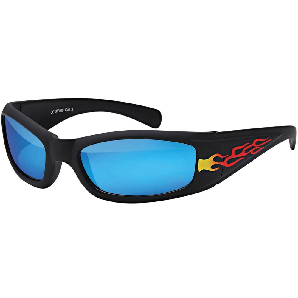Coole Kinder Sonnenbrille mit Flammen-Design