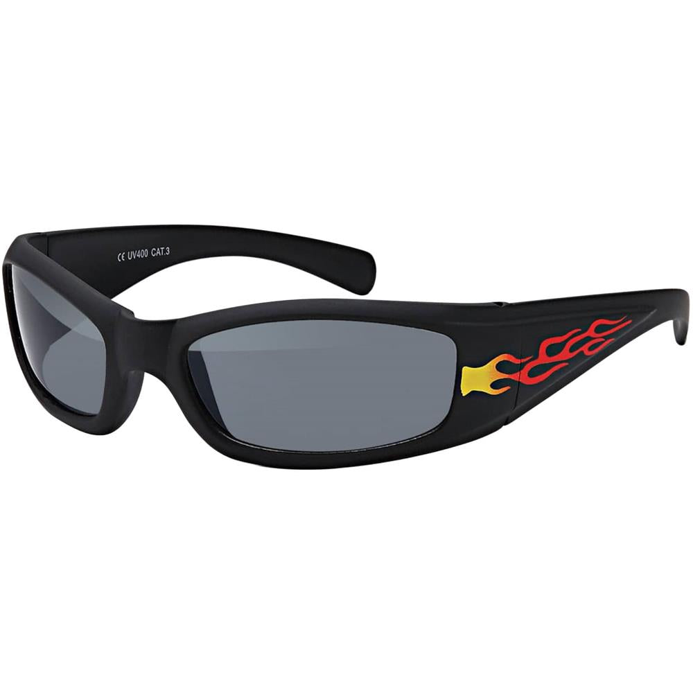 Coole Kinder Sonnenbrille mit Flammen-Design