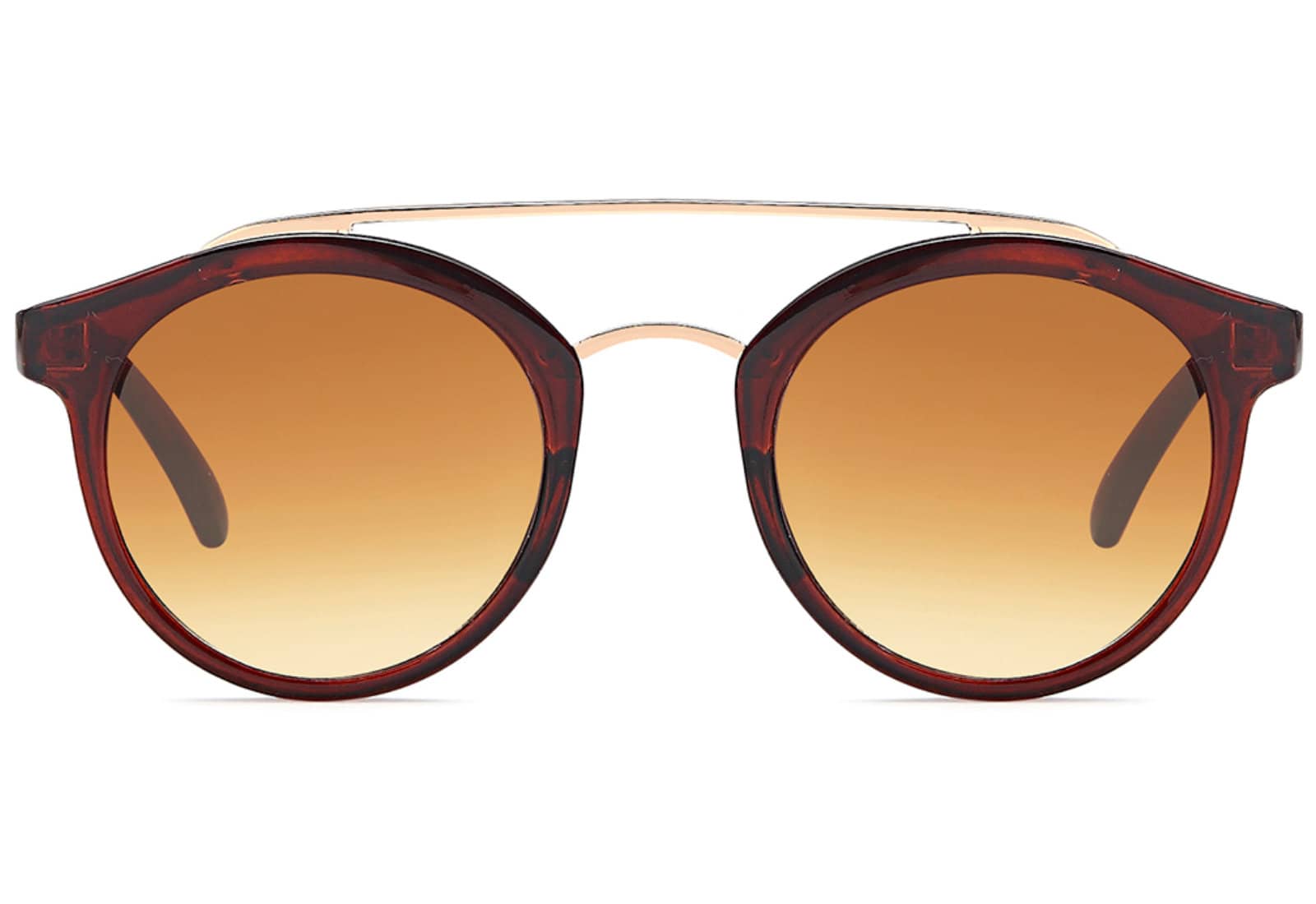 Damen Herren Deppelsteg Designer Sonnenbrille