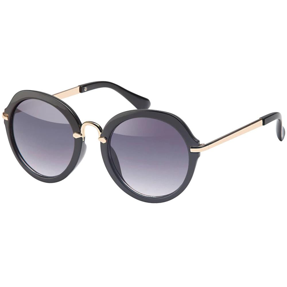Damen Sonnenbrille mit Runden Farbverlaufsgläsern