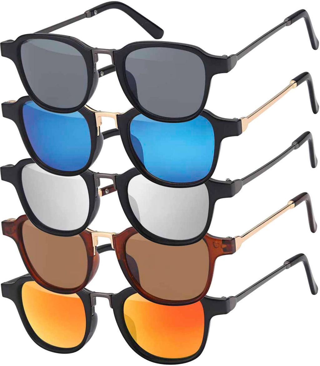 Zeitlos Moderne Sonnenbrille mit Metallrahmen