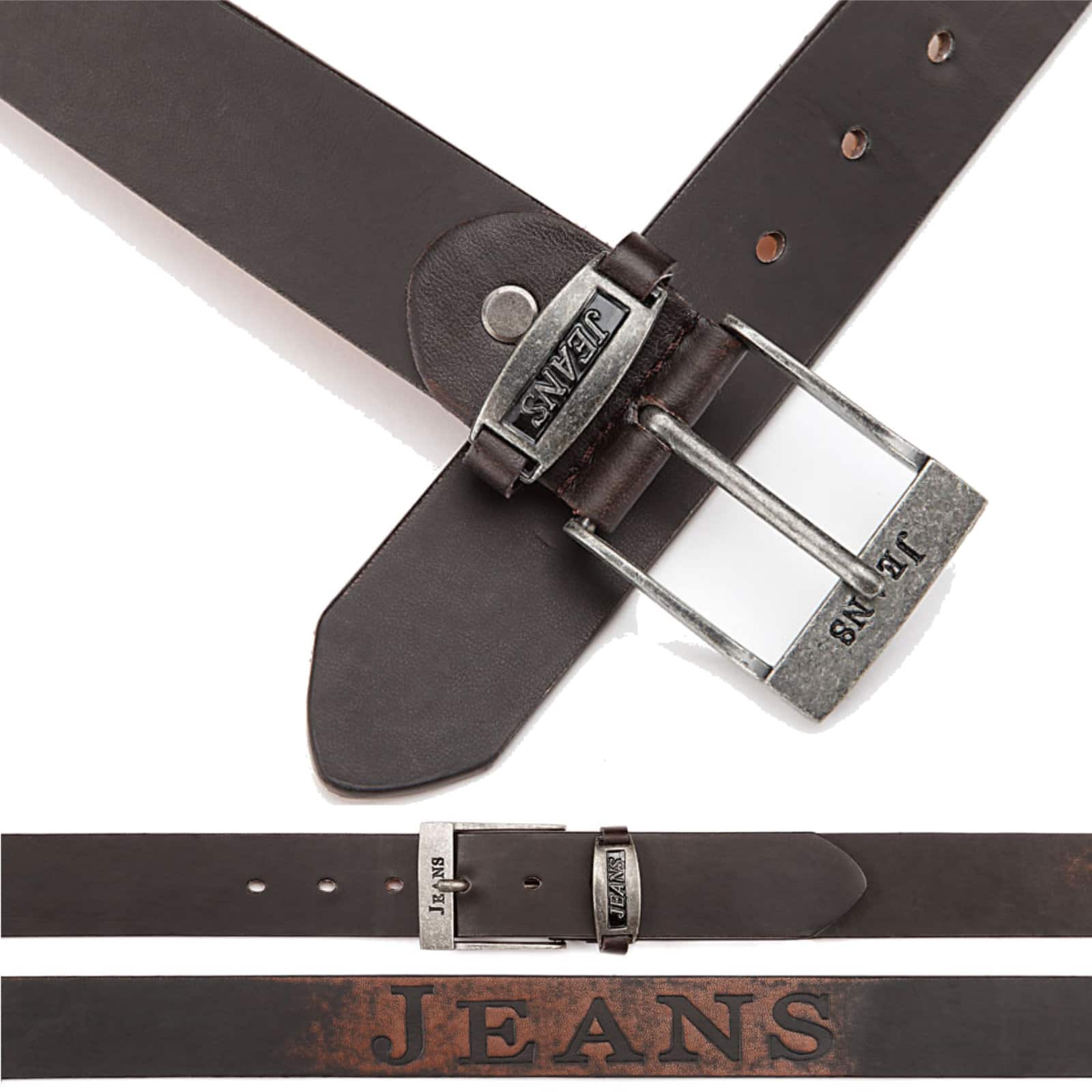 Herren Jeans Gürtel mit Aufdruck Jeans