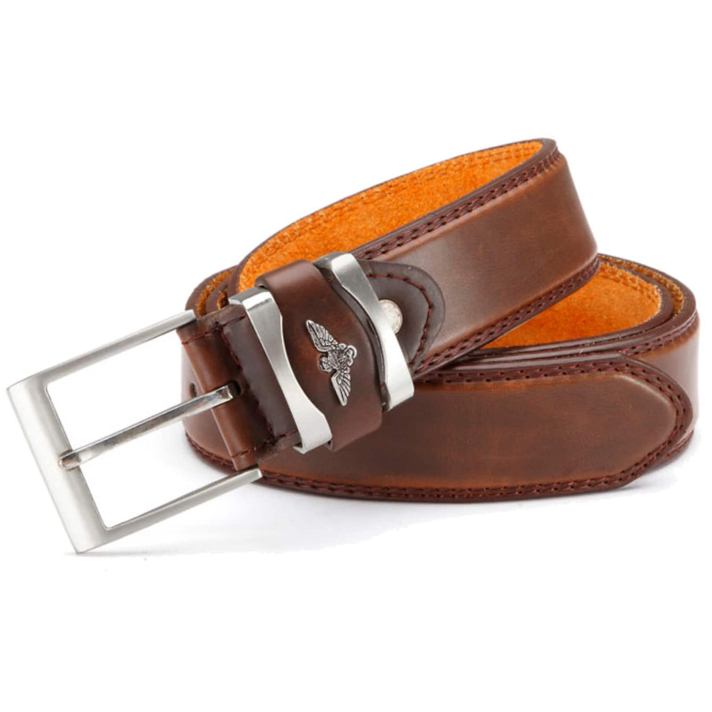 Männer Gürtel mit Metall Schlaufe