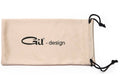 Brillenbeutel für Sonnenbrillen Etui Beige