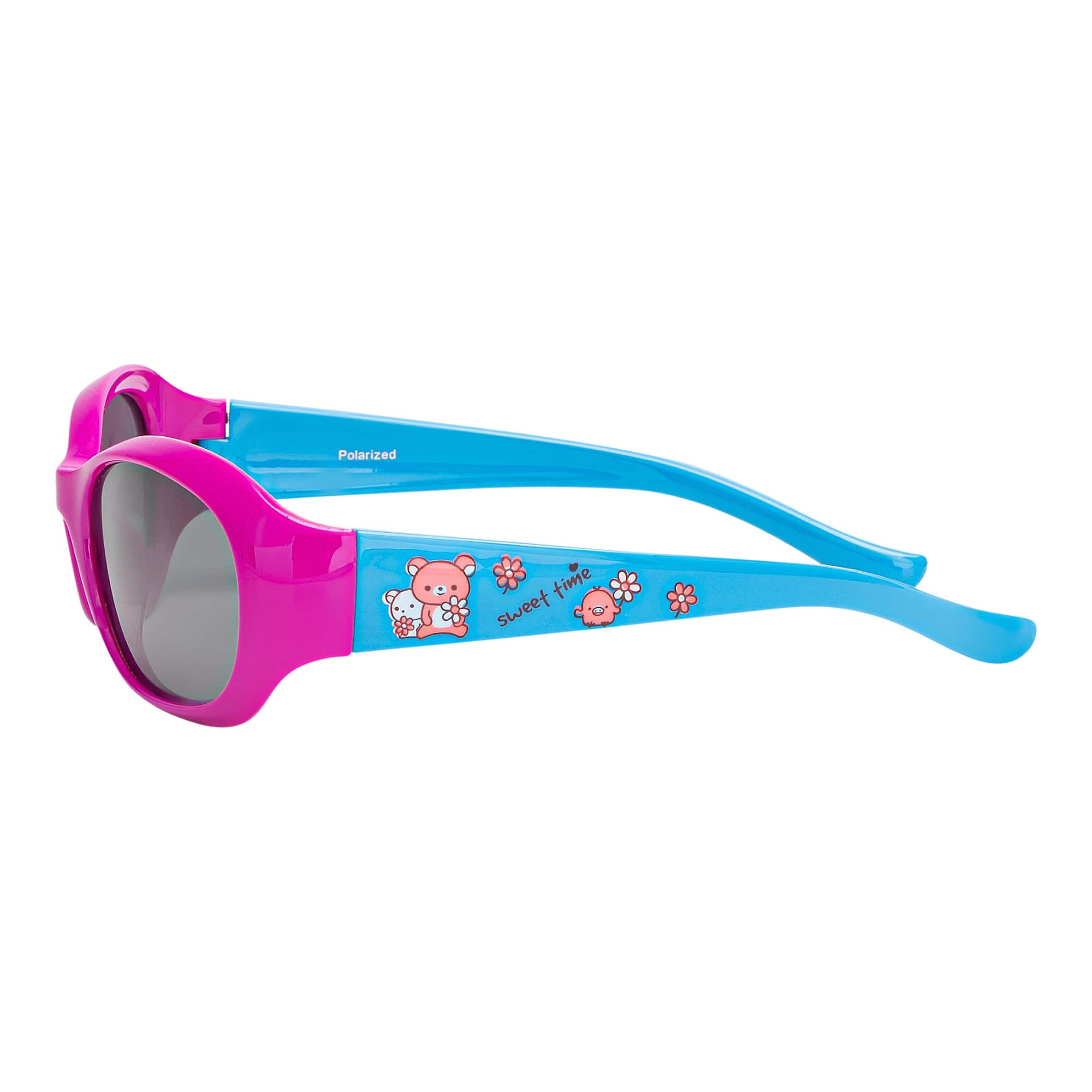 Mädchen Kinder Blümchen Brille Polarisiert