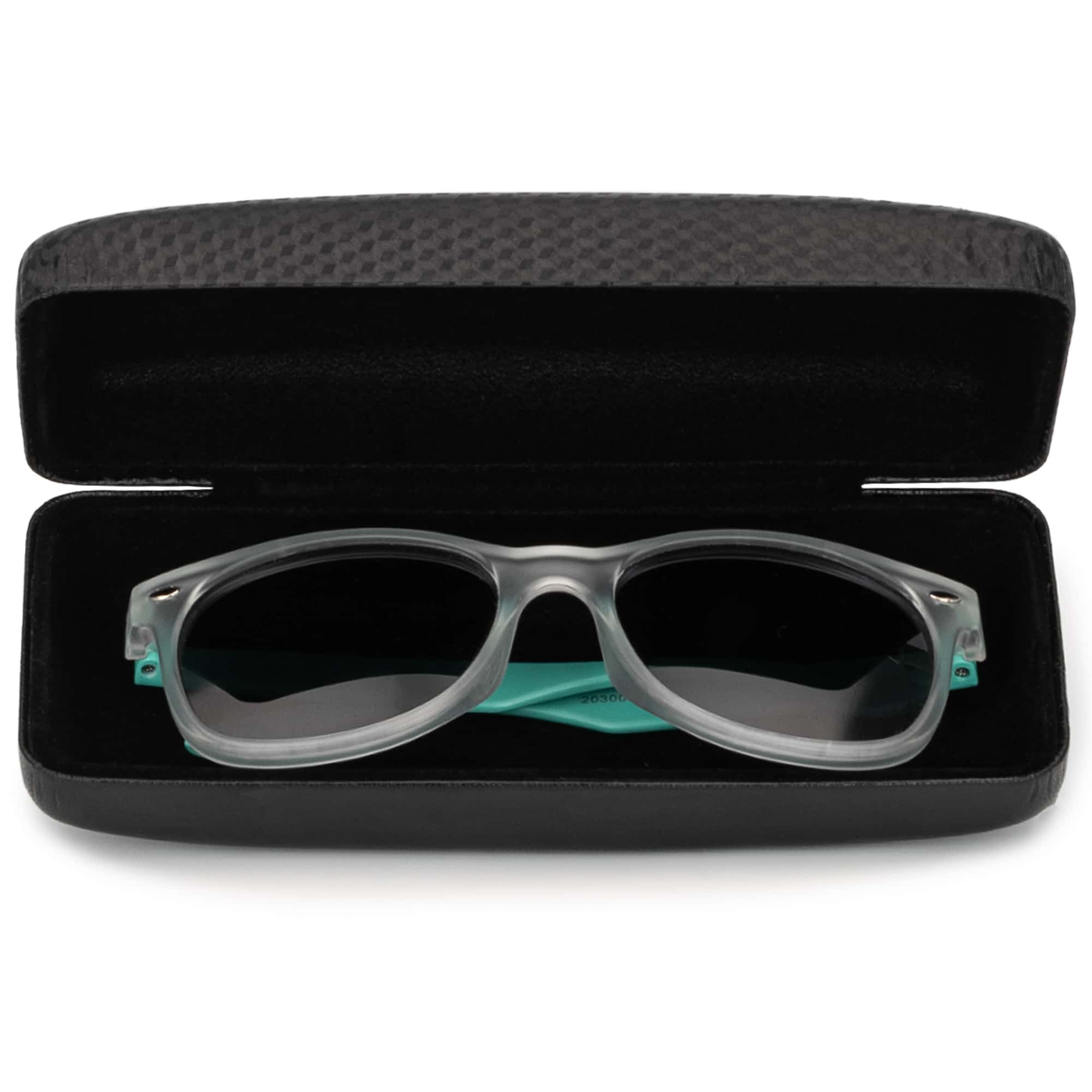 Brillen Case Carbonat Optik für Sonnenbrillen