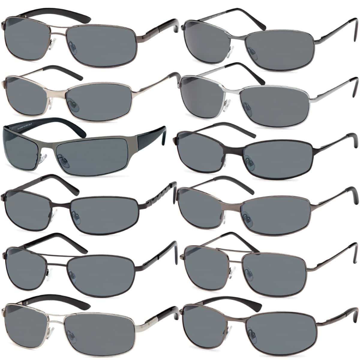 Sportliche Rocker Sonnenbrille