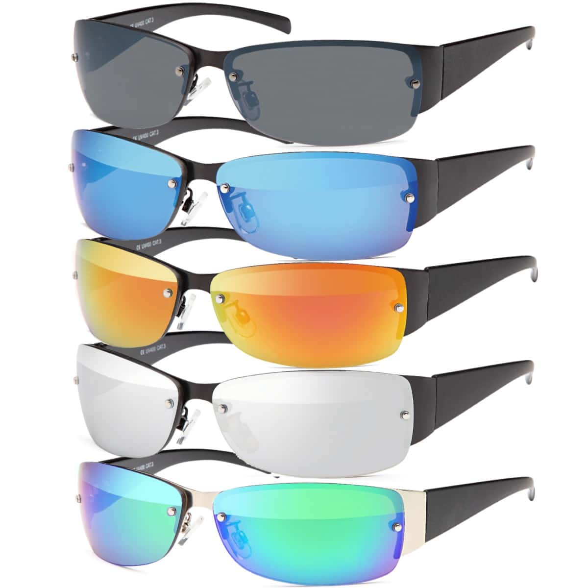 Herren Sportliche Sonnenbrille