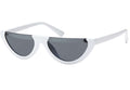 Damen Halb Rundglas Sonnenbrille
