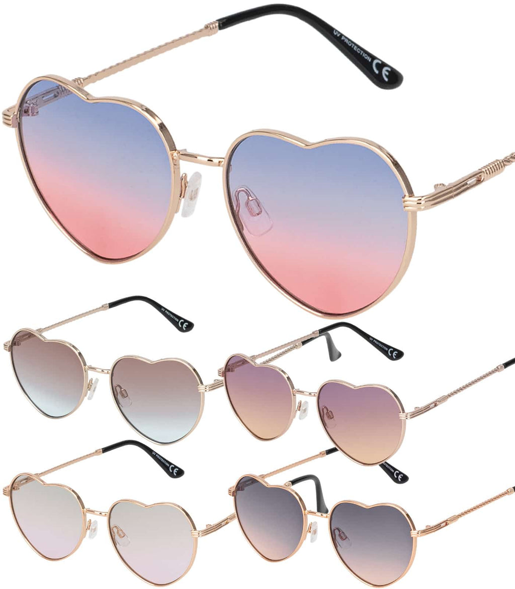 Herz Form Damen Sonnenbrille