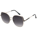 Damen Halbrunde Sonnenbrille