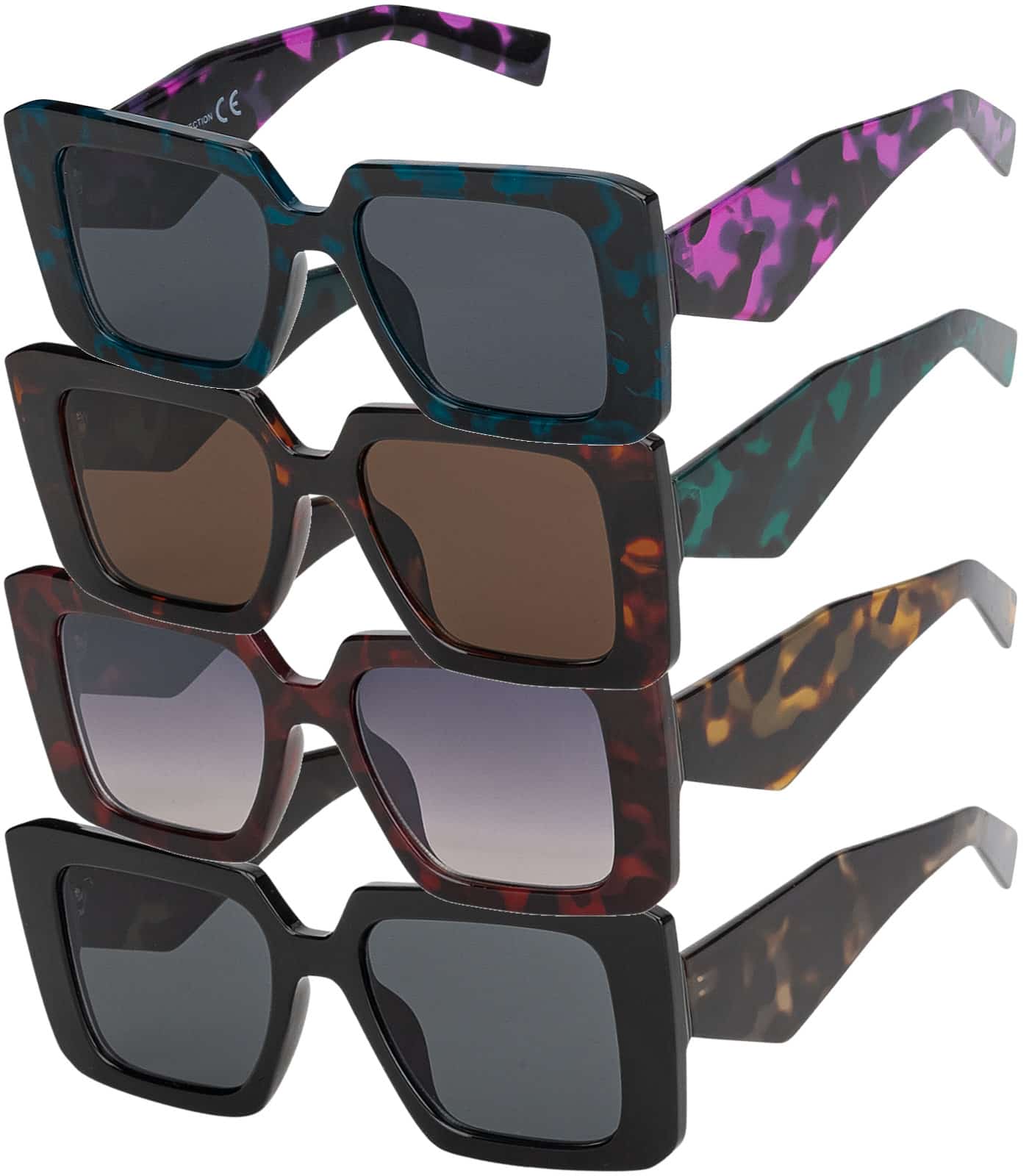 Stilvolle Damen Sonnenbrille in Vielfältigen Farben