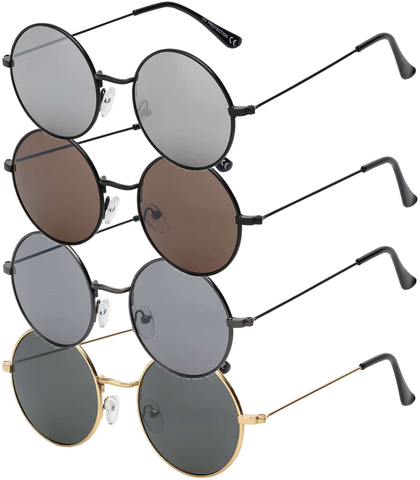 Runde Herren Sonnenbrille