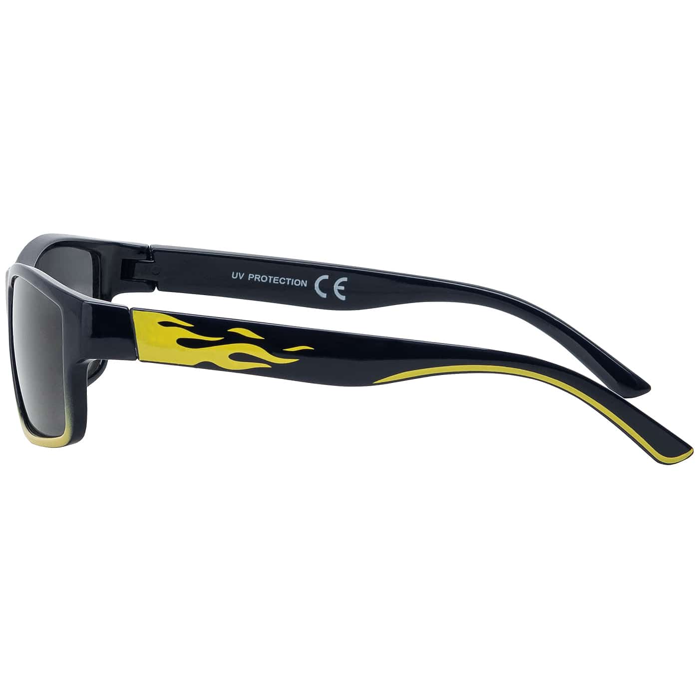 Kinder Freizeit Sonnenbrille Flammen Motiv