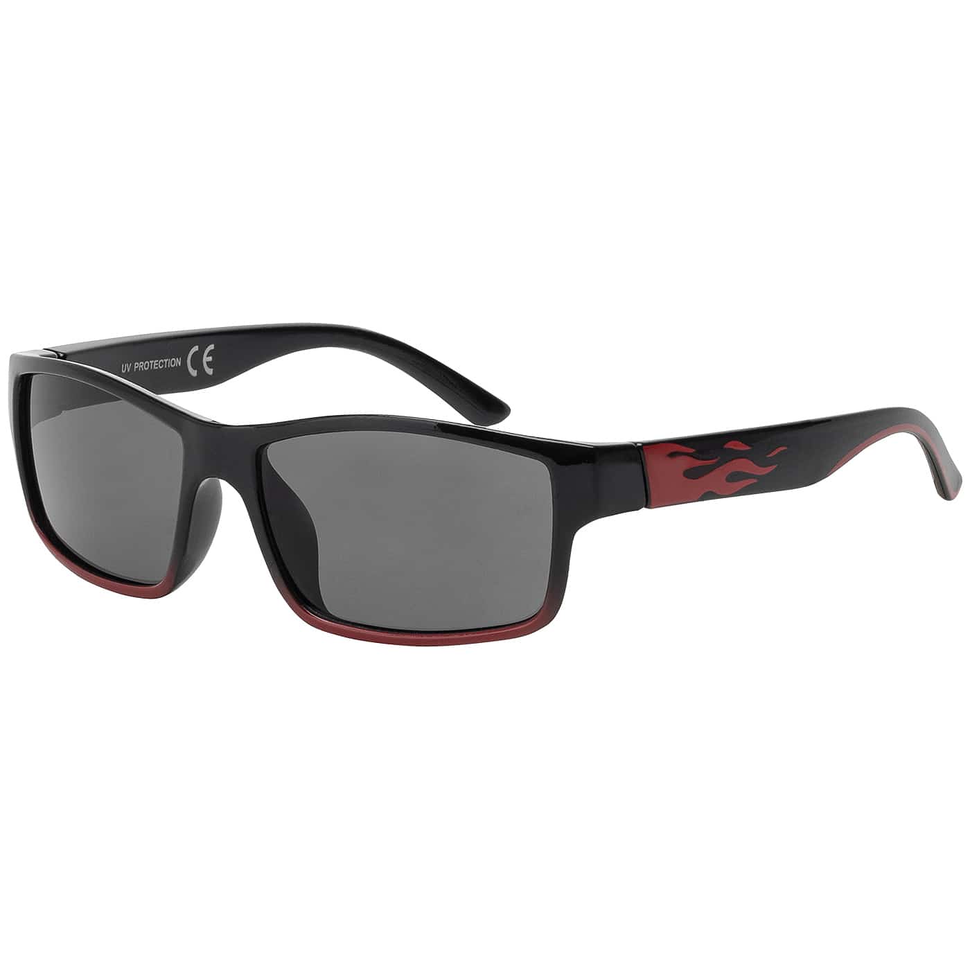 Kinder Freizeit Sonnenbrille Flammen Motiv