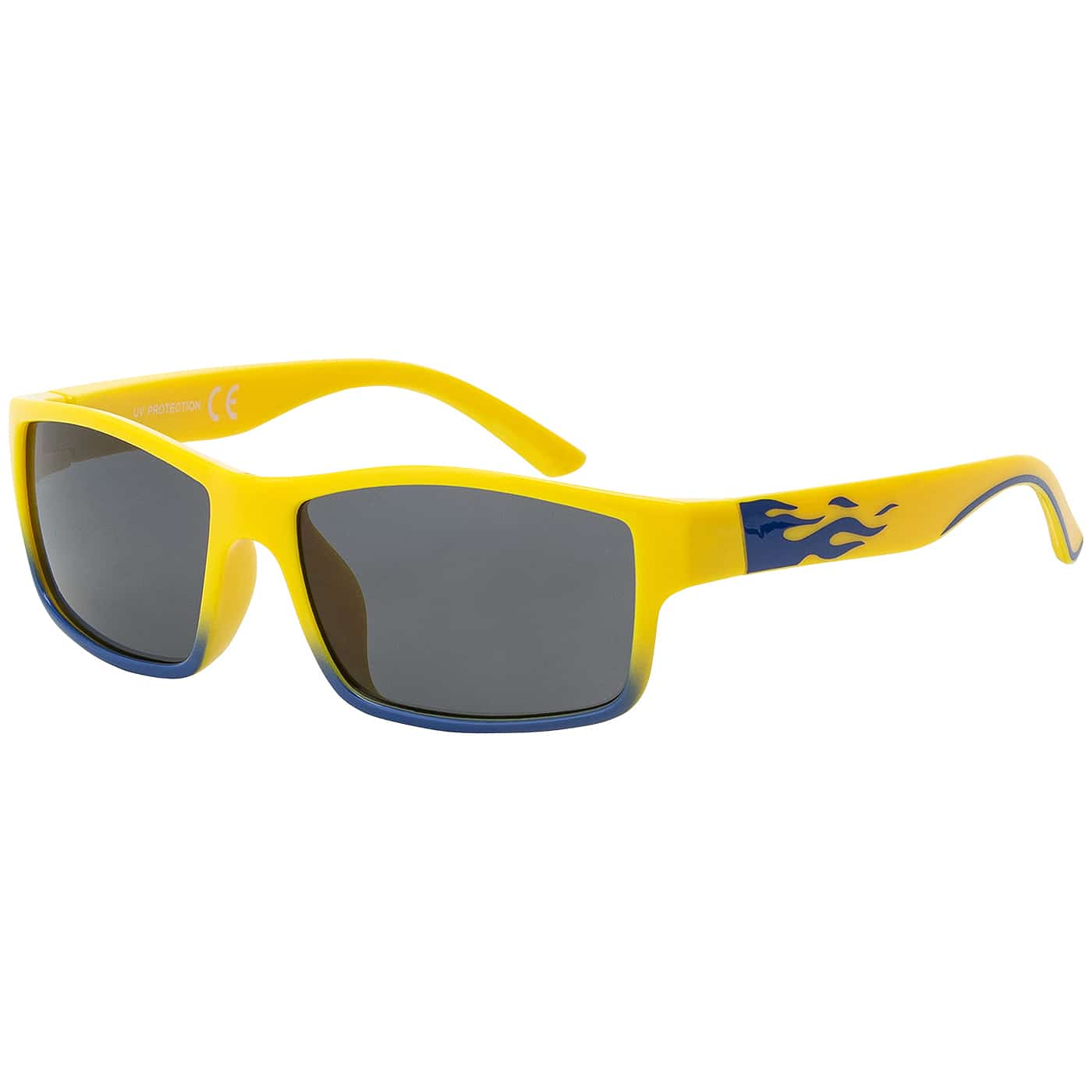 Kinder Freizeit Sonnenbrille Flammen Motiv