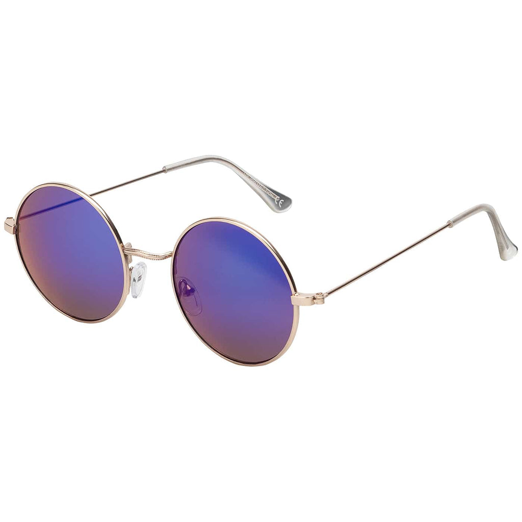 Runde Unisex Sonnenbrille Verspiegelt