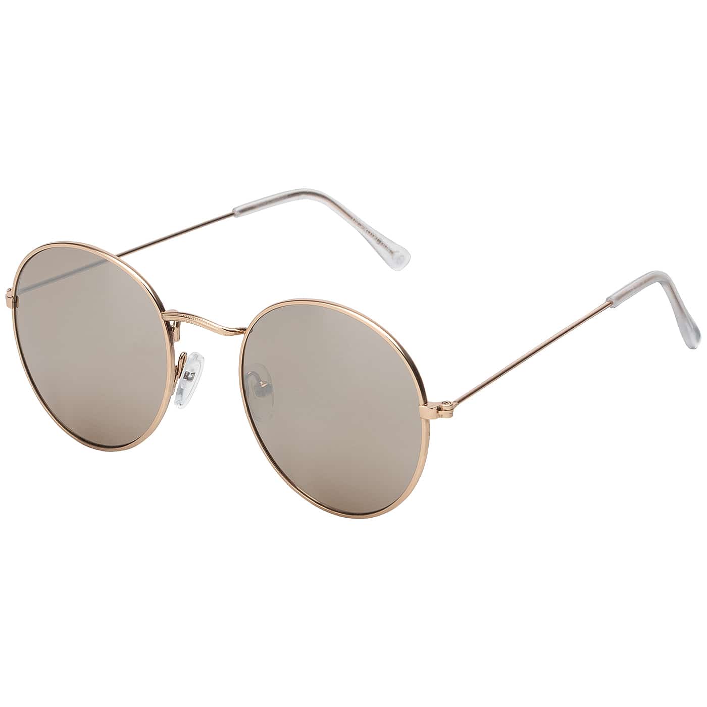 Runde Damen Herren Sonnenbrille Verspiegelt