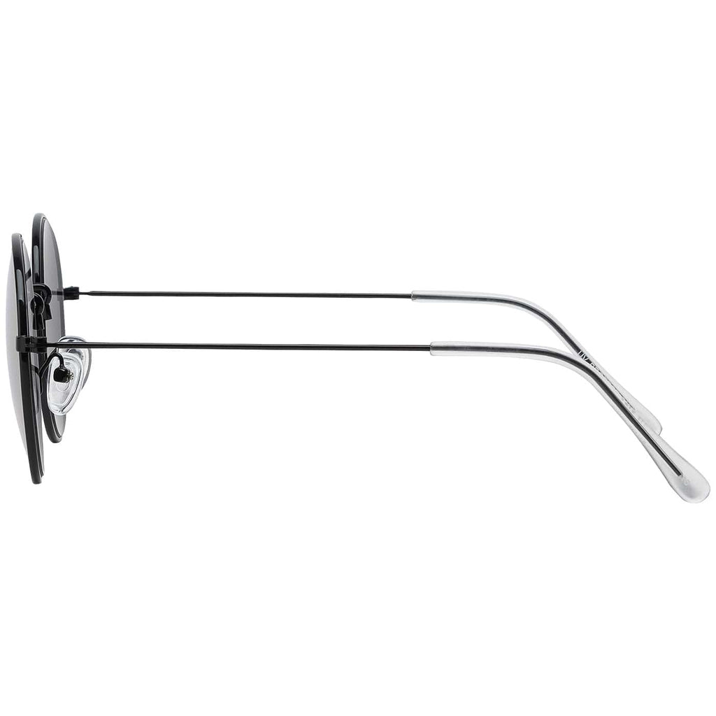 Runde Damen Herren Sonnenbrille Verspiegelt