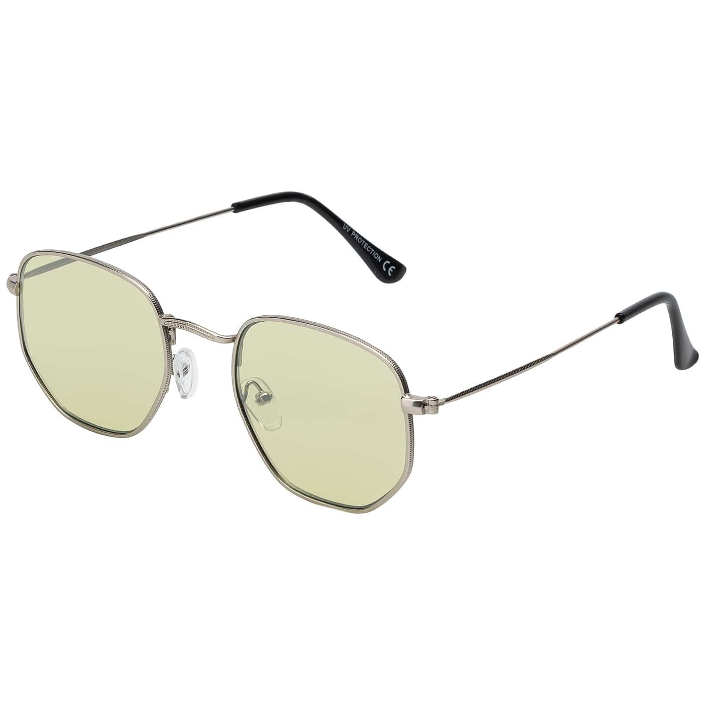 Eckige Unisex Sonnenbrille