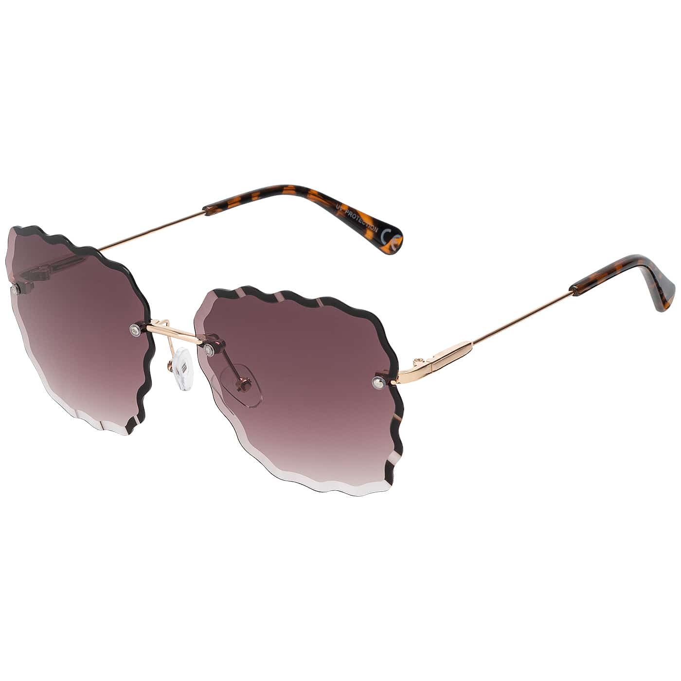 Eckige Damen Sonnenbrille