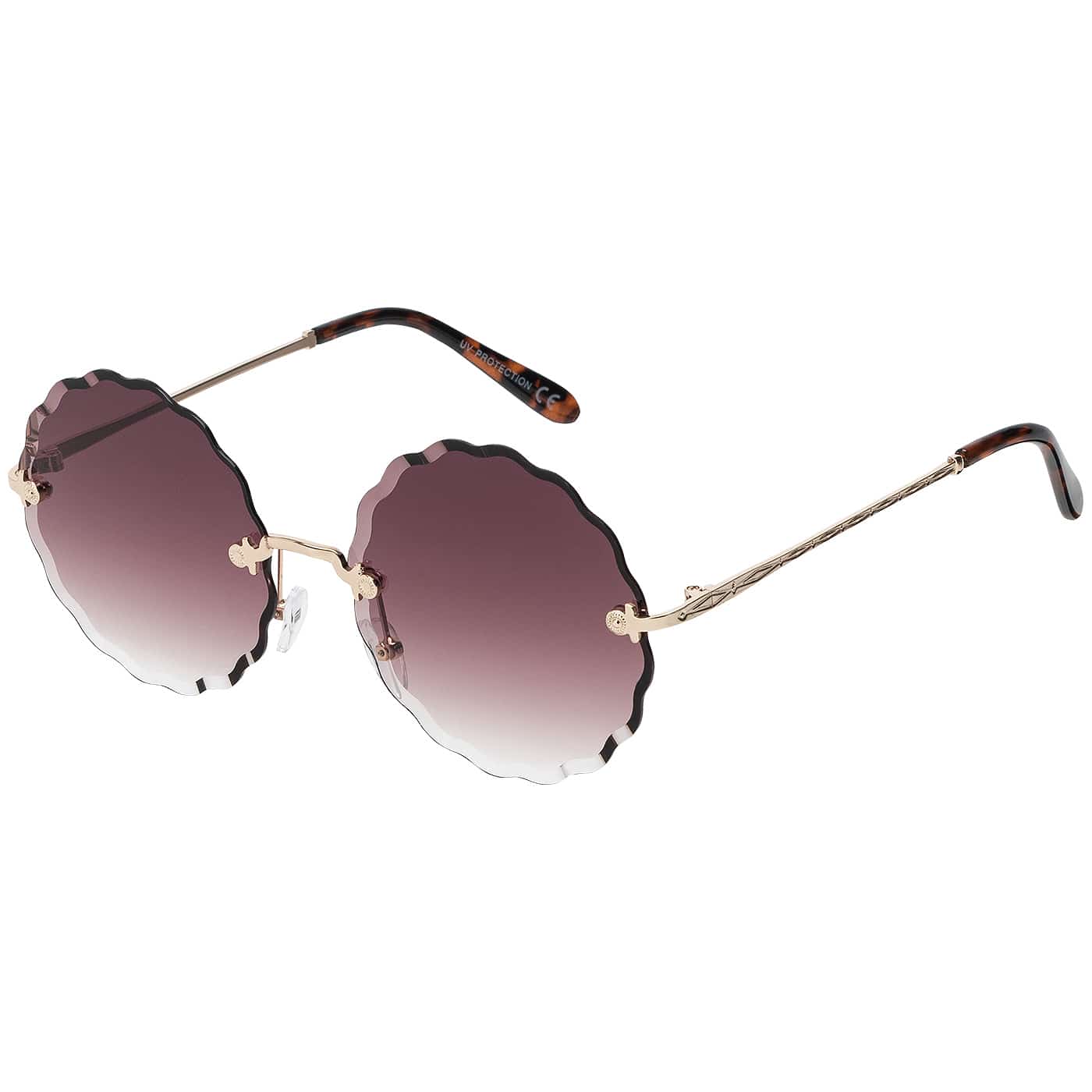 Runde Damen Sonnenbrille