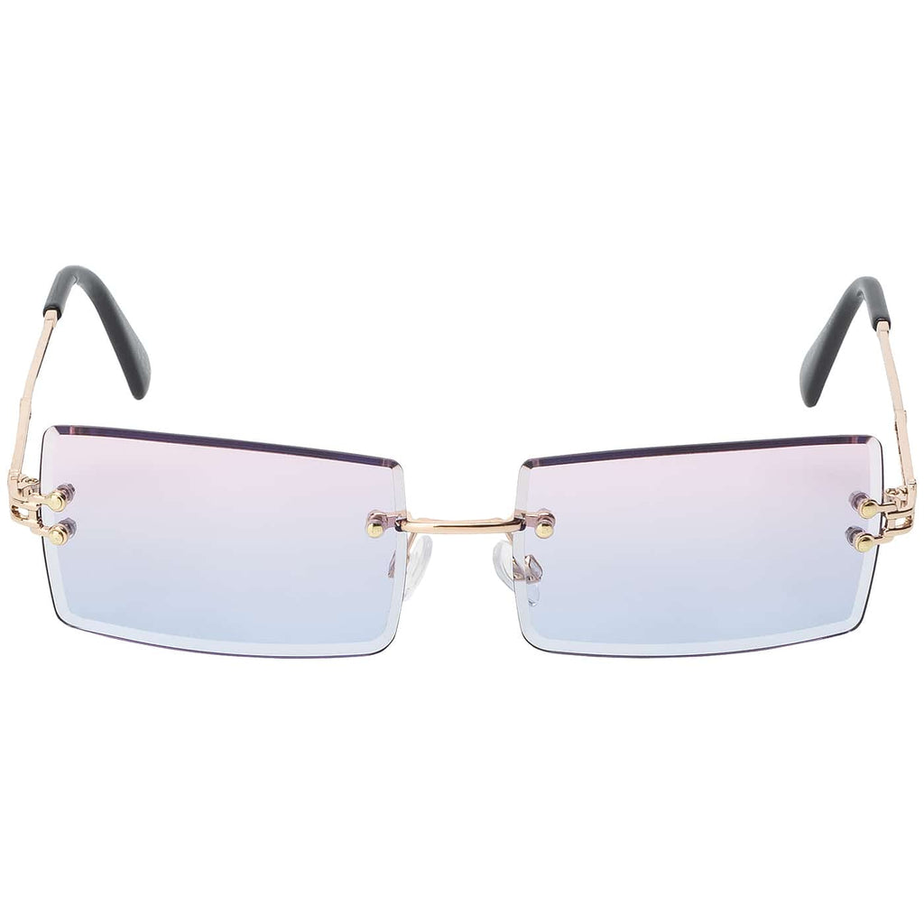 Moderne Unisex Sonnenbrille Rechteckig