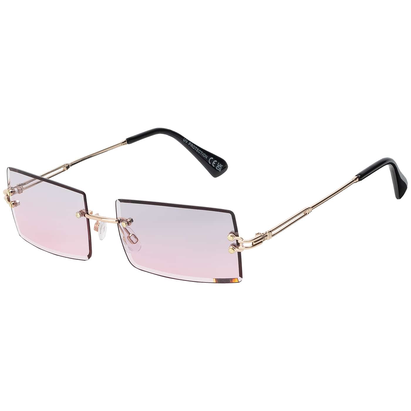 Moderne Unisex Sonnenbrille Rechteckig