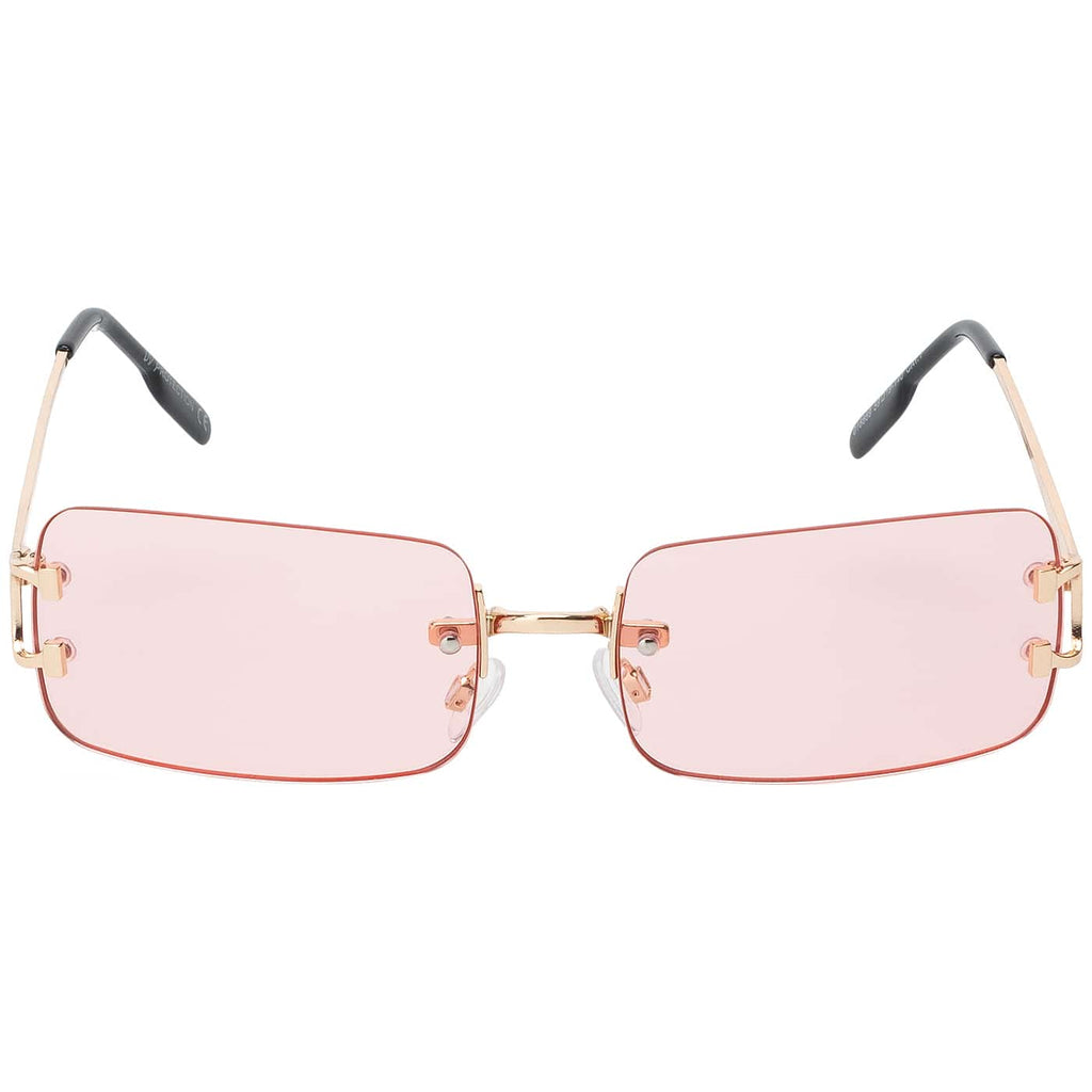 Unisex Rechteckige Sonnenbrille