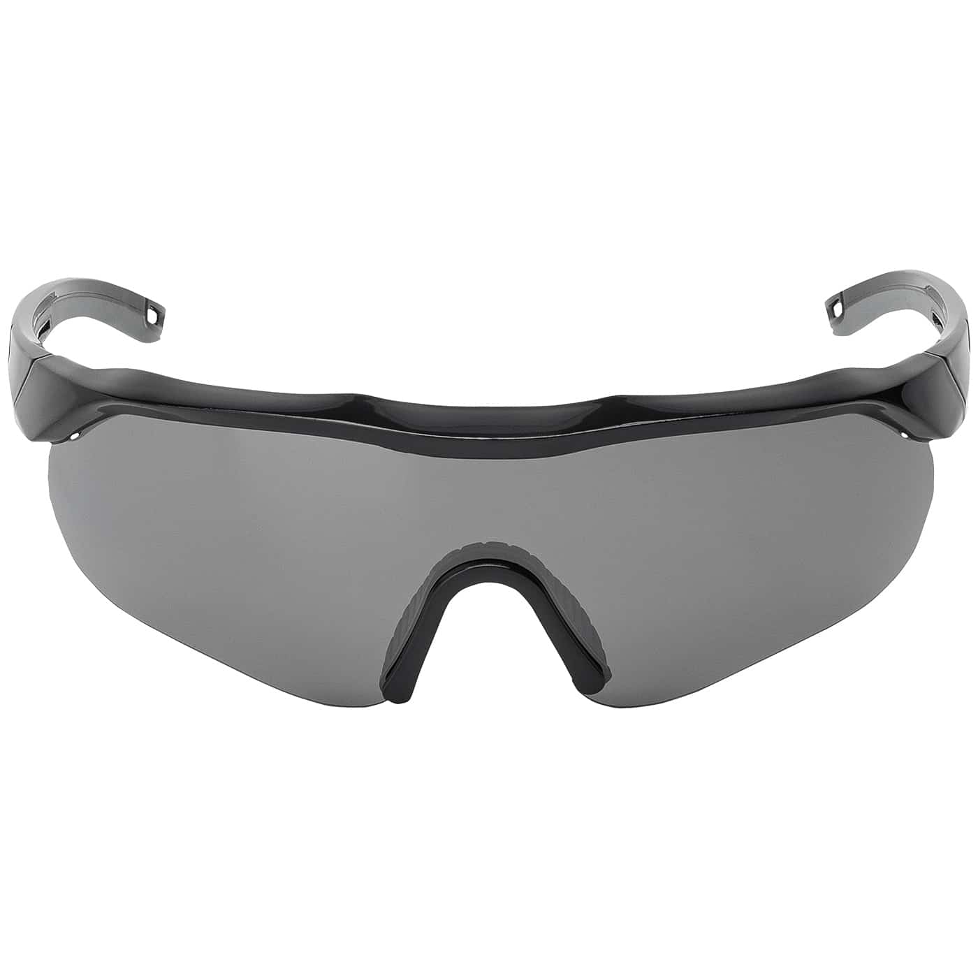 Sportliche Halbrand Sonnenbrille
