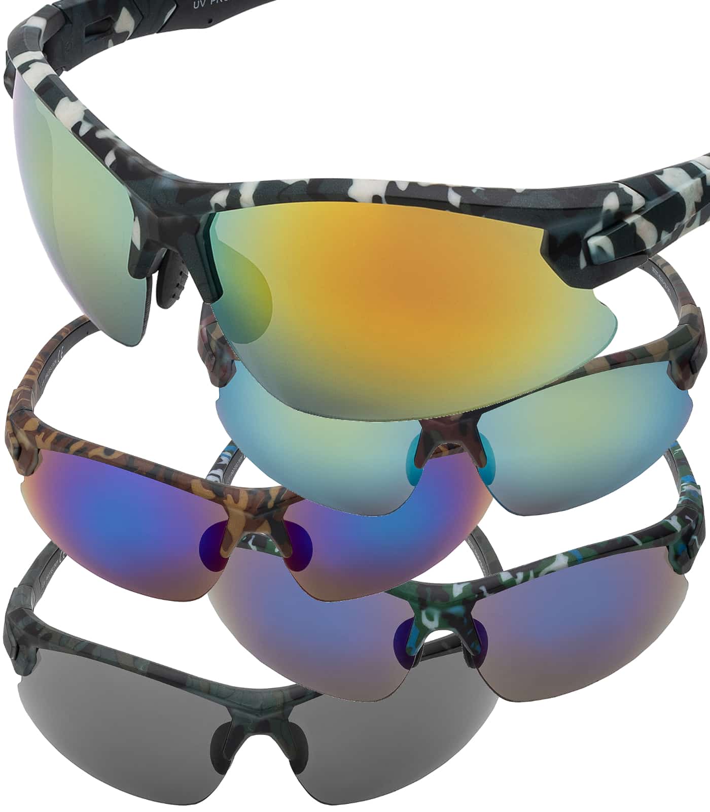 Sport Camouflage Sonnenbrille