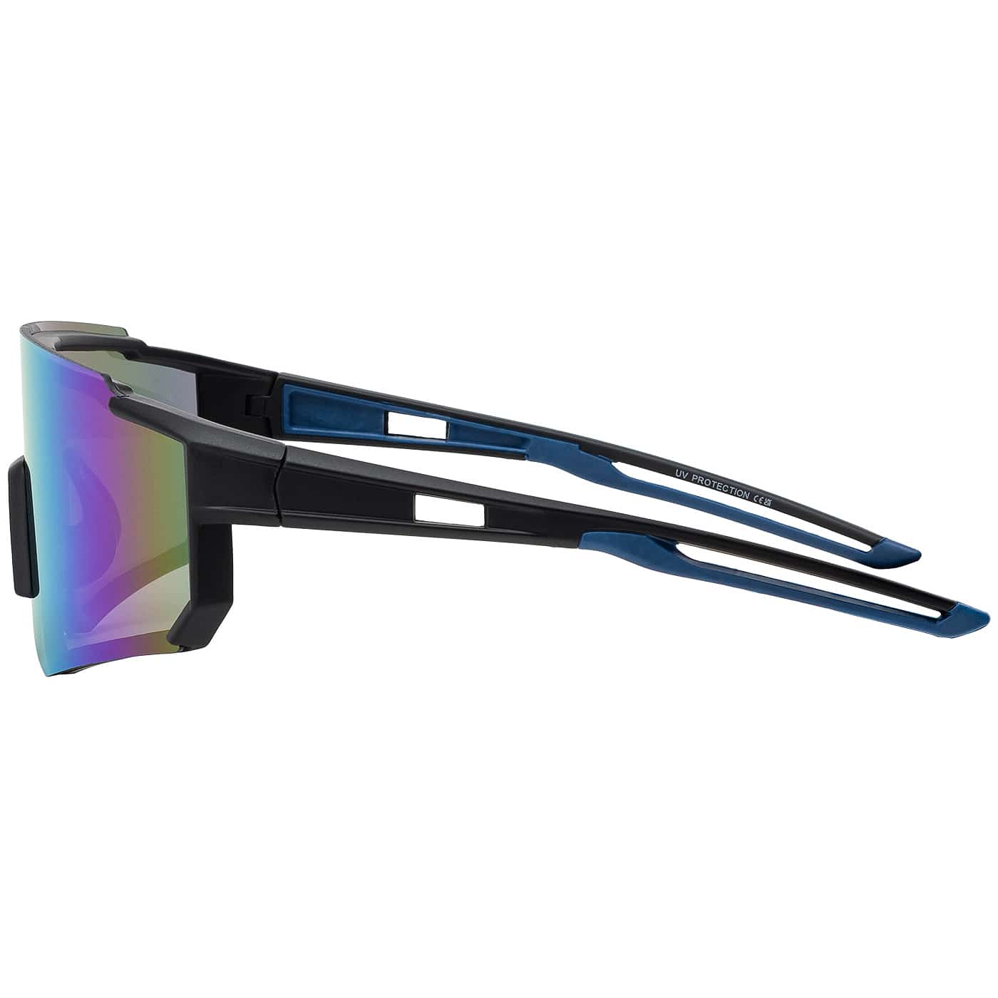 Vollrand Visier Sport Sonnenbrille Verspiegelt