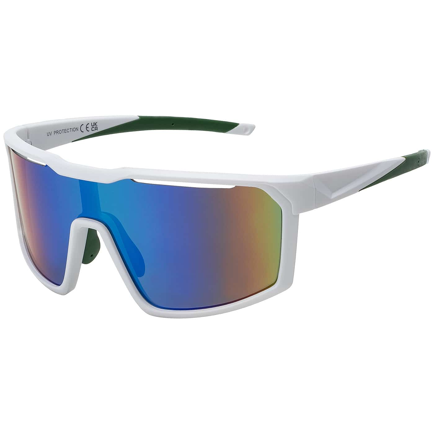 Vollrand Sport Sonnenbrille Verspiegelt
