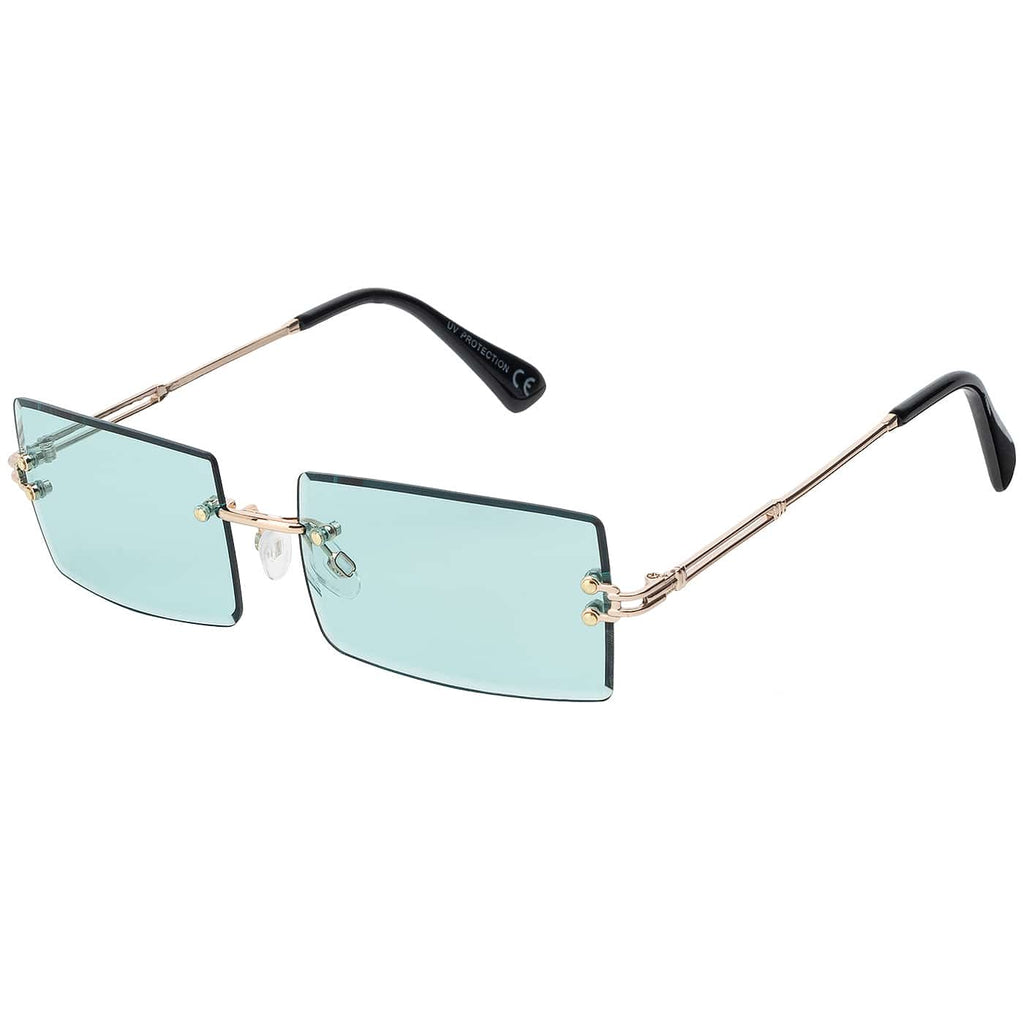 Moderne Unisex Sonnenbrille Rechteckig