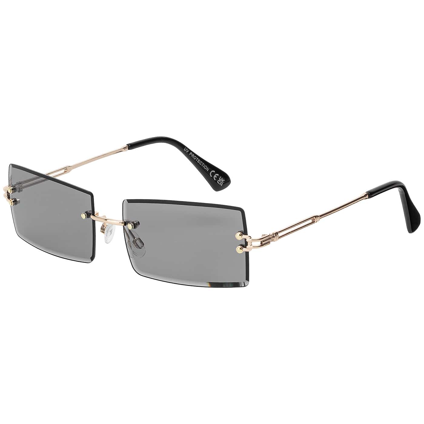 Moderne Unisex Sonnenbrille Rechteckig
