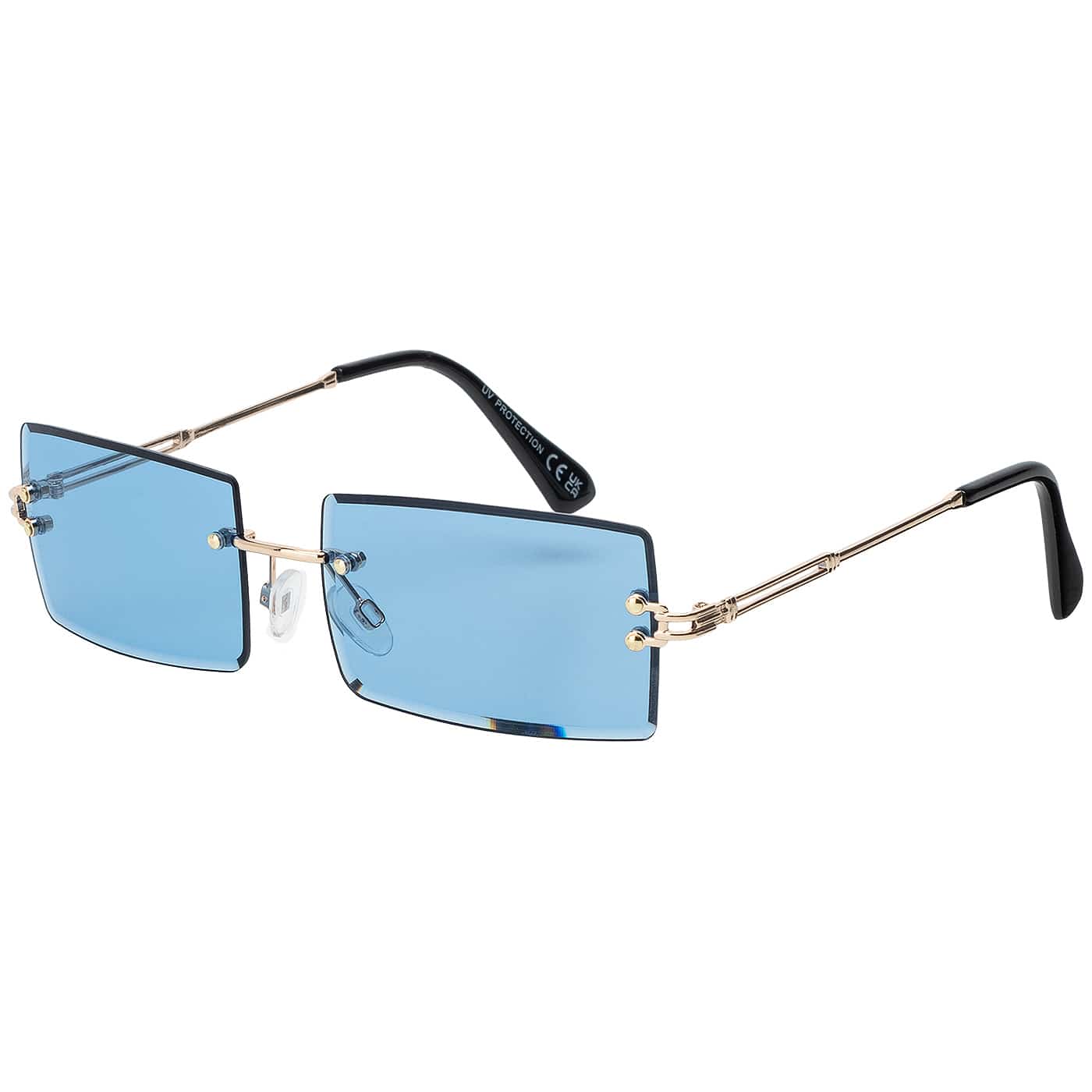 Moderne Unisex Sonnenbrille Rechteckig