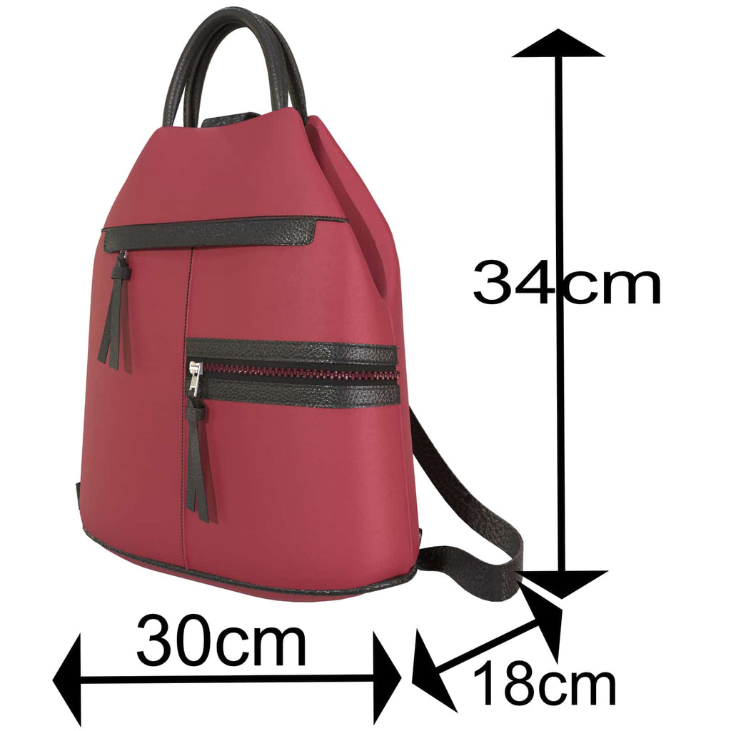 Stilvoller Damen Rucksack Veganes Leder für jeden Anlass
