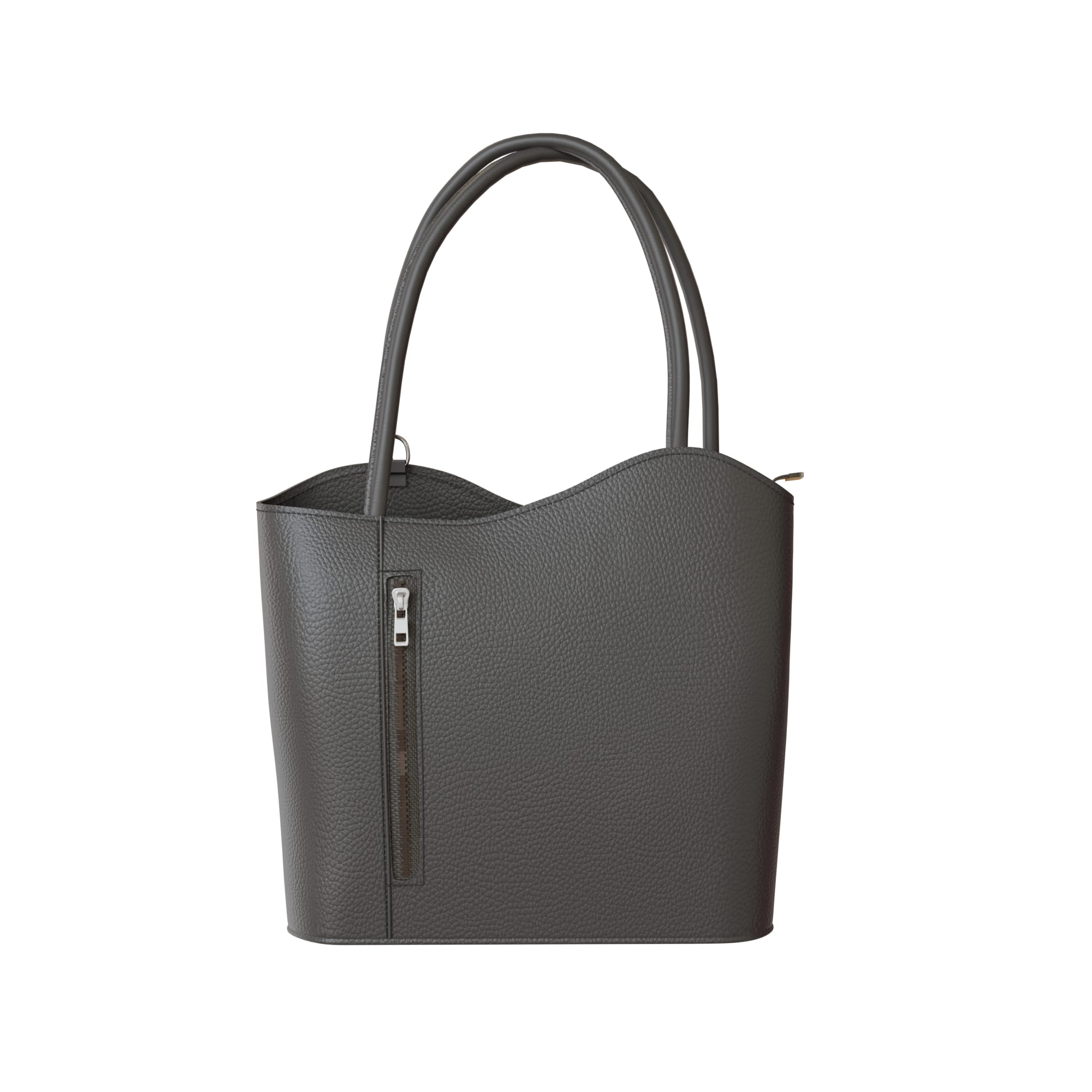 Damen Leder Handtasche – Auch als Rucksack tragbar, elegant & vielseitig
