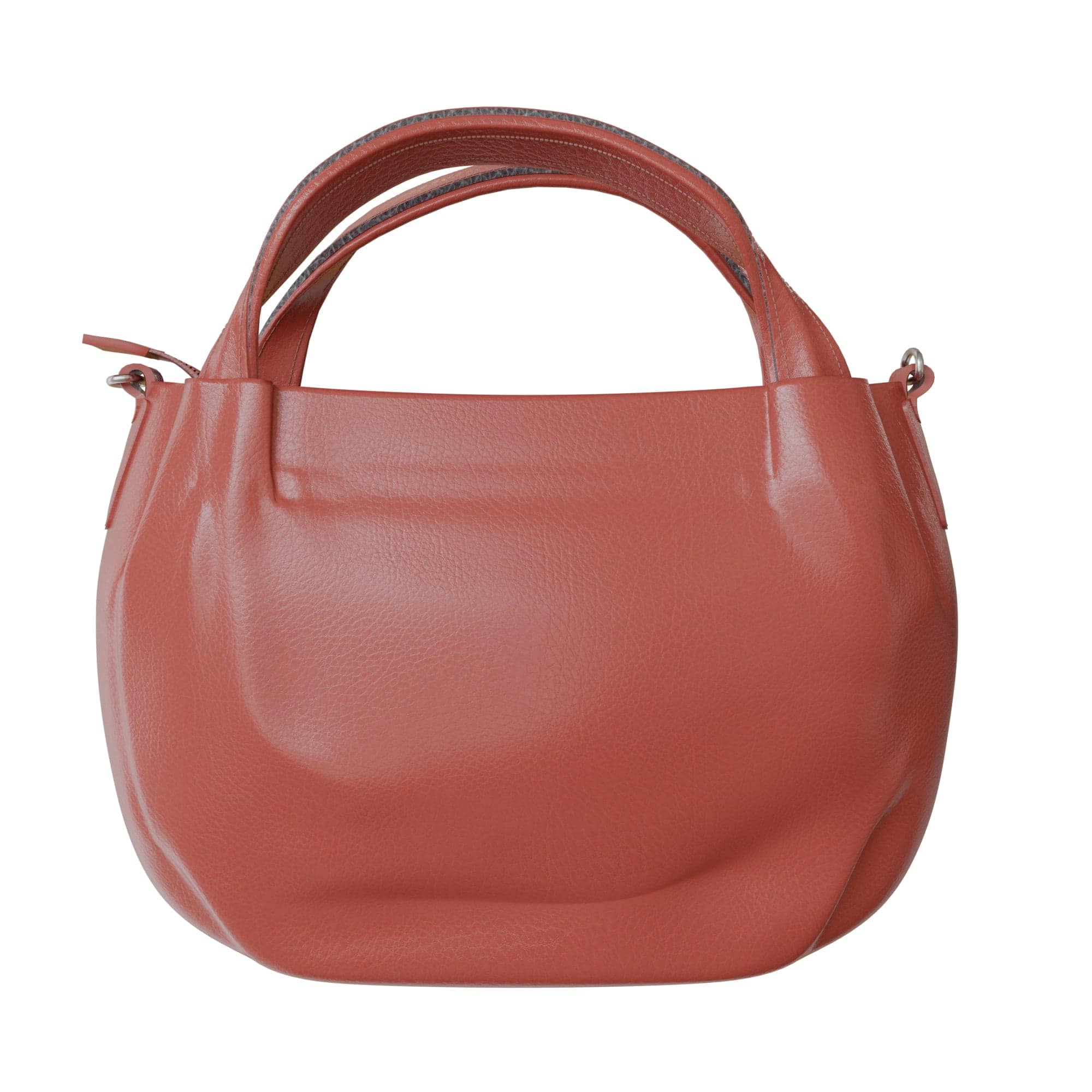 Elegante vegane Damen Handtasche aus Kunstleder mit Umhängefunktion