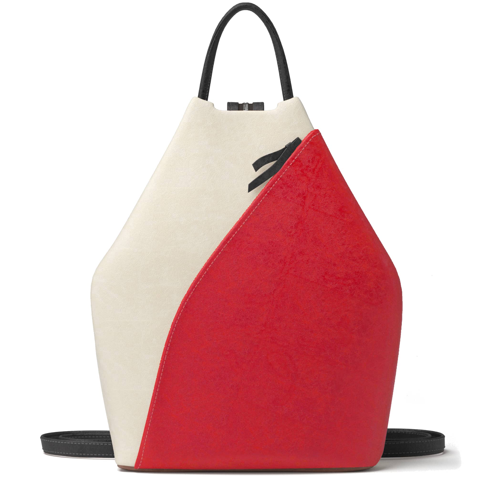 Damen Rucksack Vegan Zweifarbig und Stylisch