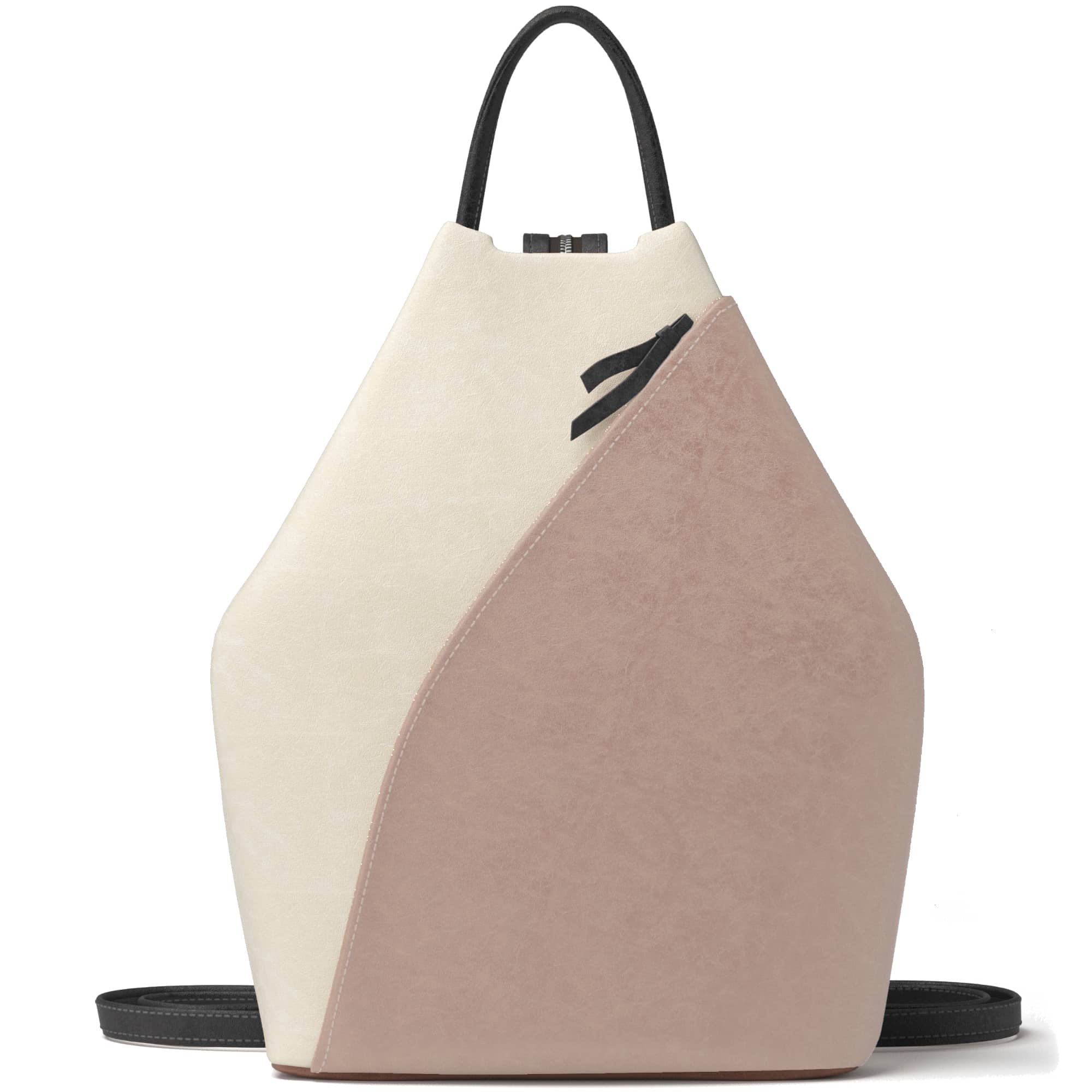 Damen Rucksack Vegan Zweifarbig und Stylisch