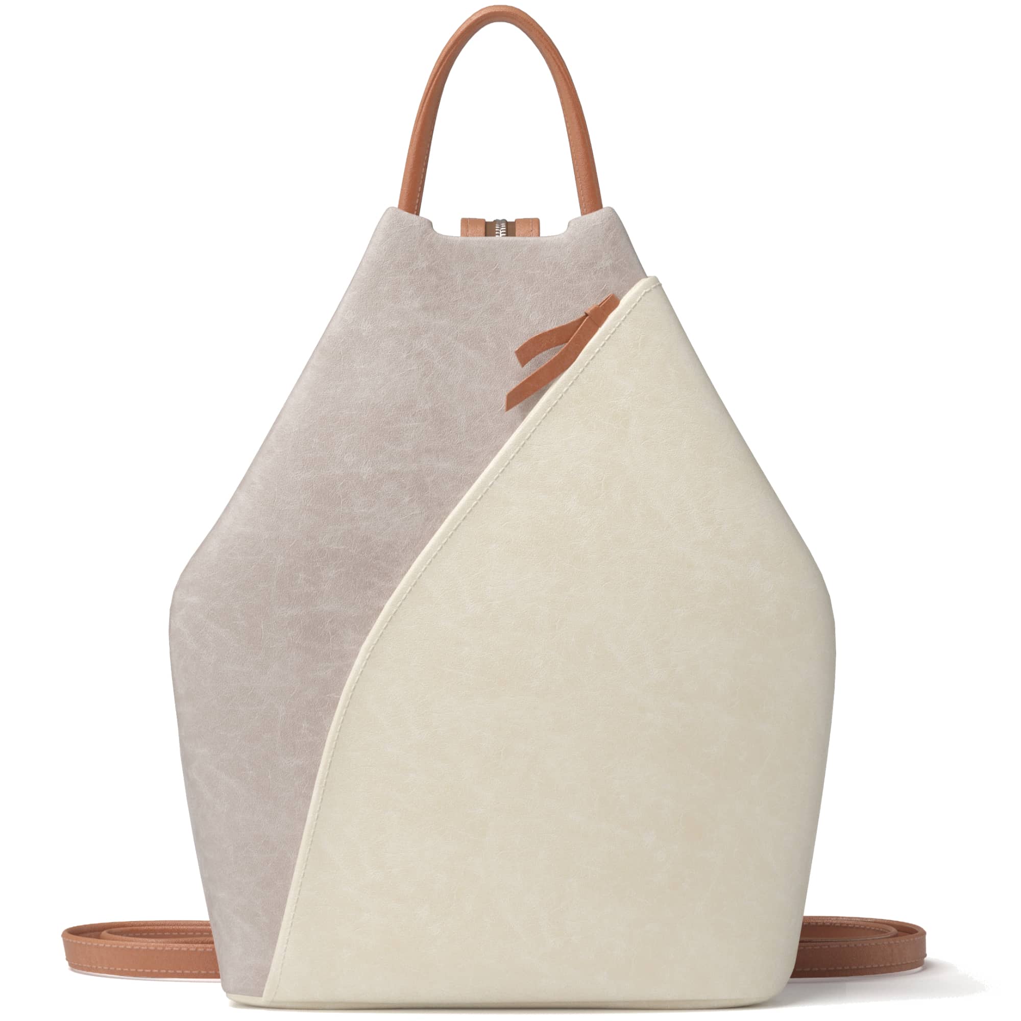Damen Rucksack Vegan Zweifarbig und Stylisch