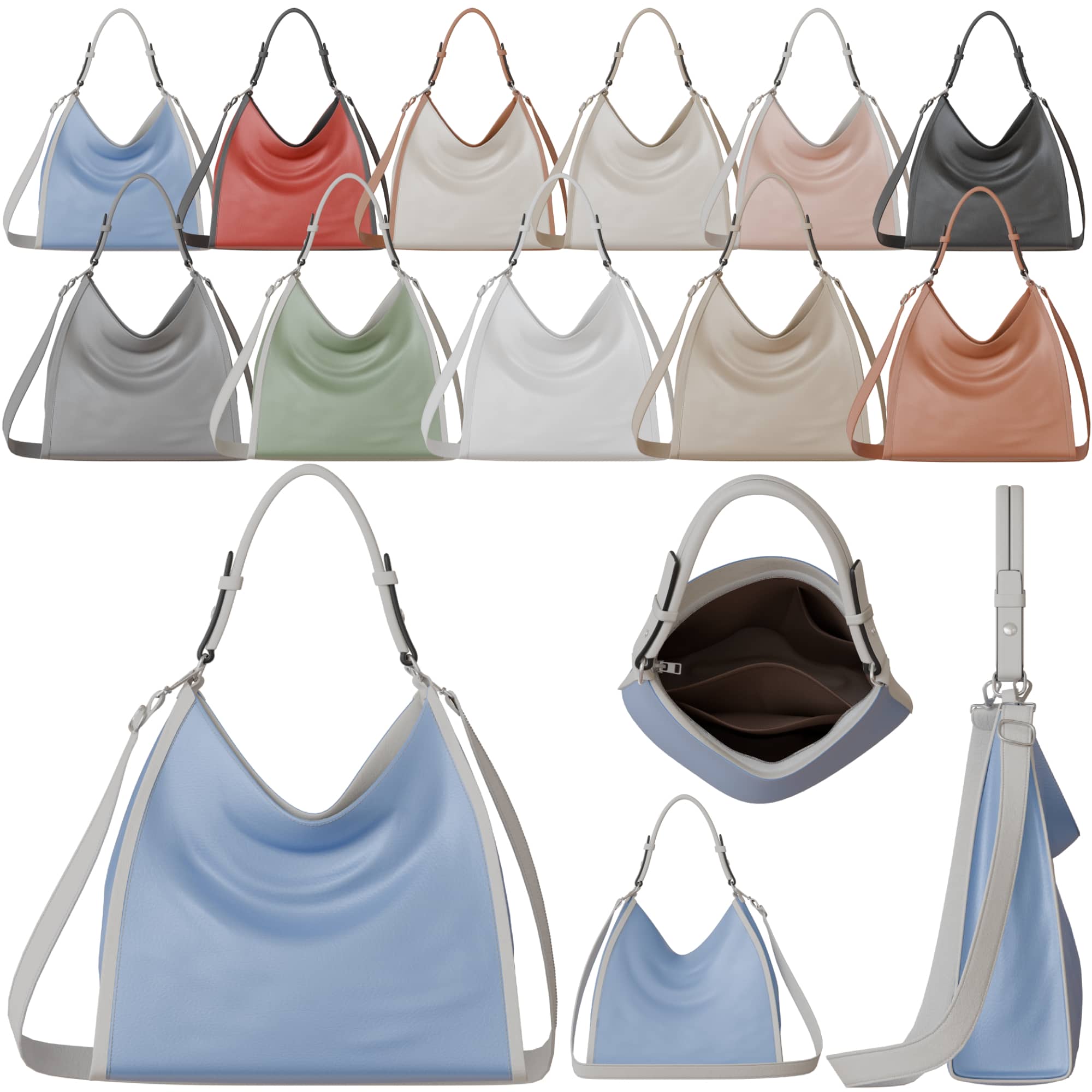 Damen Vegan Handtasche – Groß Stilvoll und Praktisch