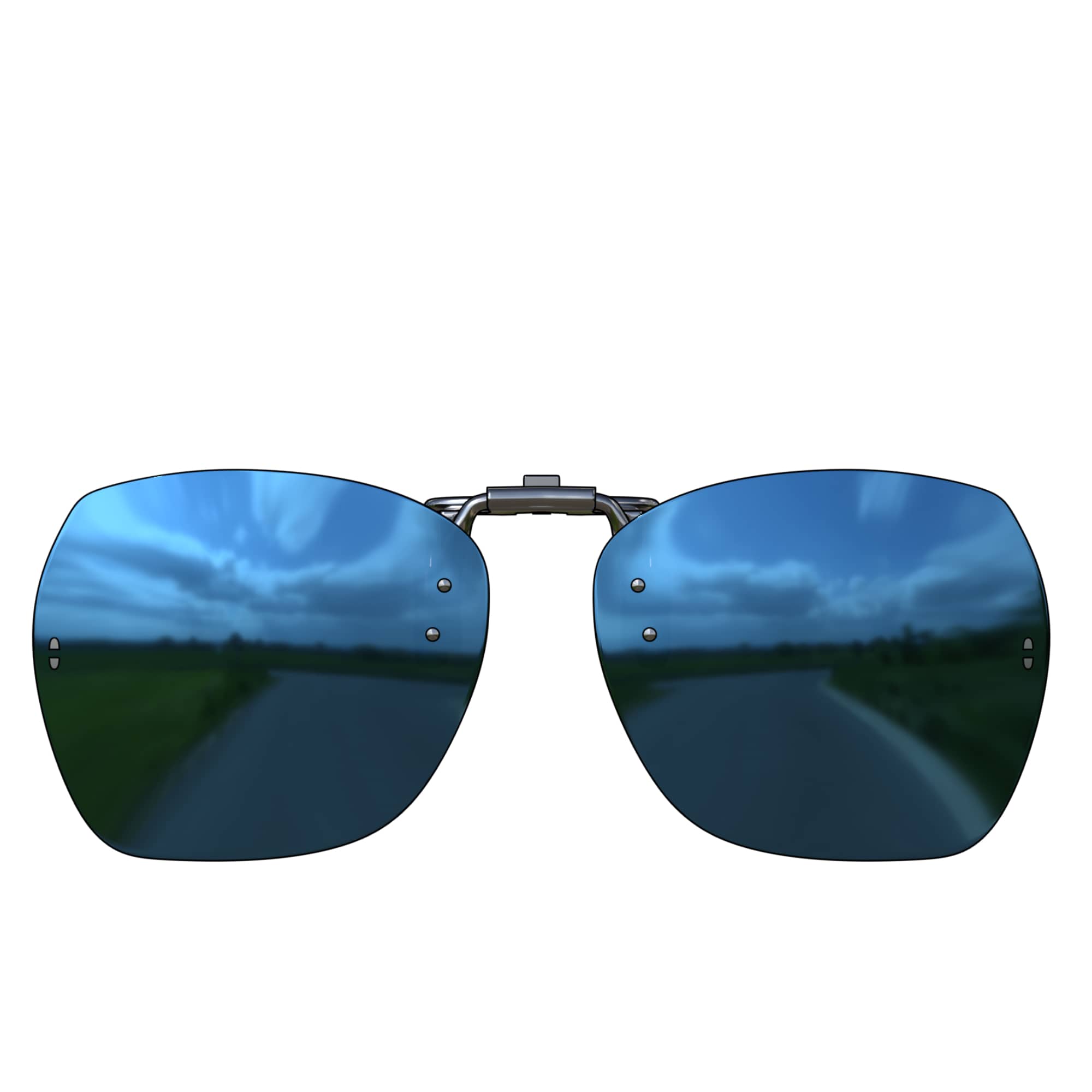 Blau Verspiegelt