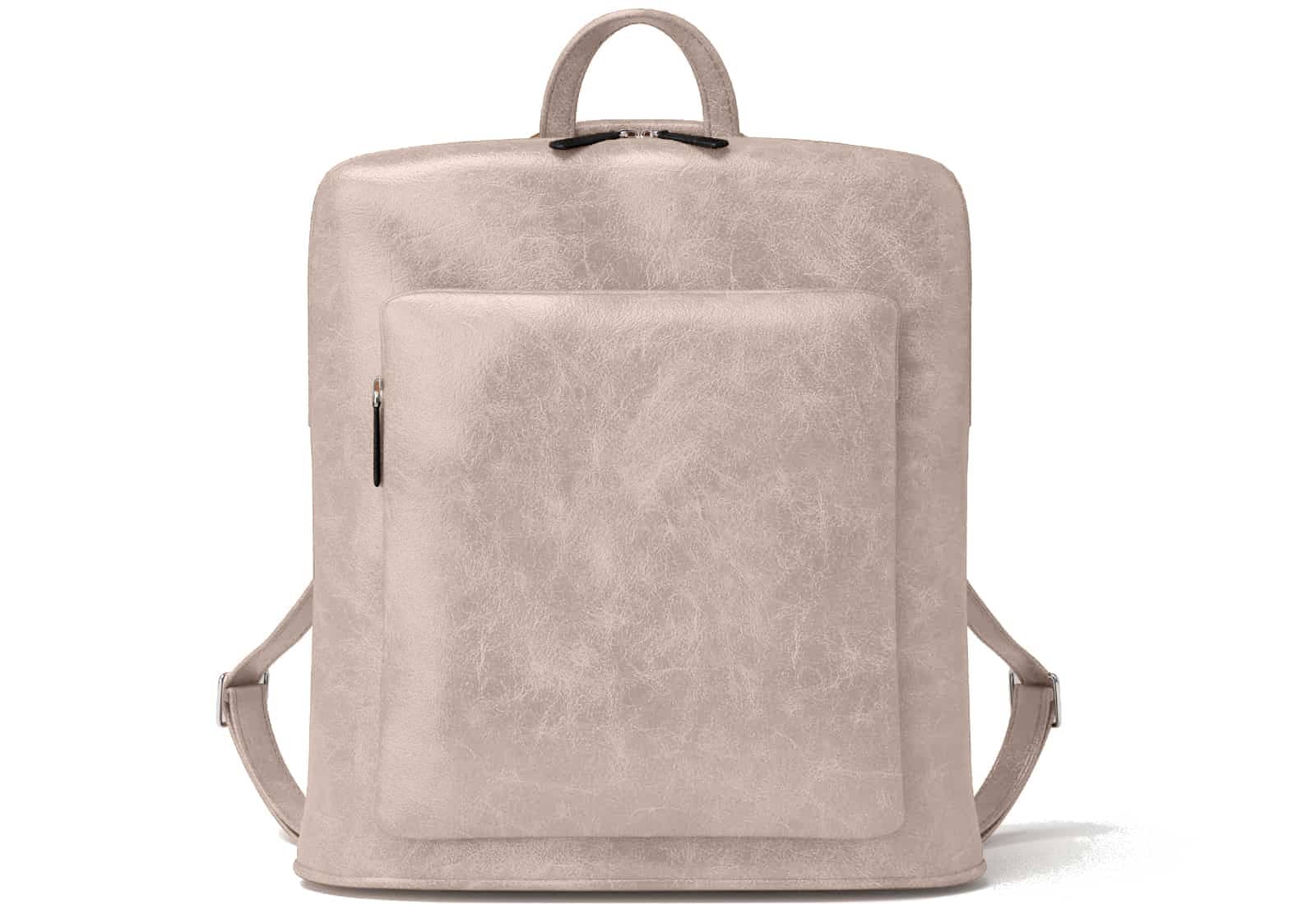 Stilvoller Veganer Damen Kunstleder Rucksack für jeden Anlass