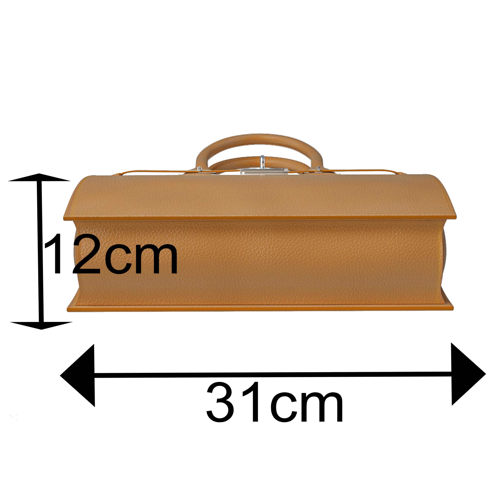 Damen Handtasche Echtleder – aus Italien  kompakt & elegant