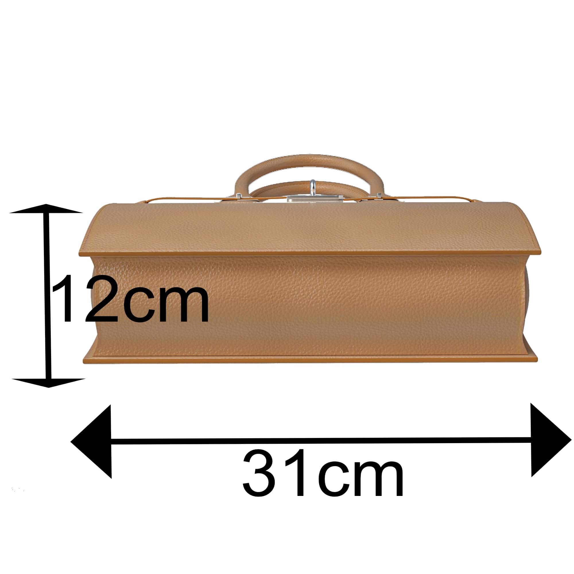 Damen Handtasche Echtleder – aus Italien  kompakt & elegant