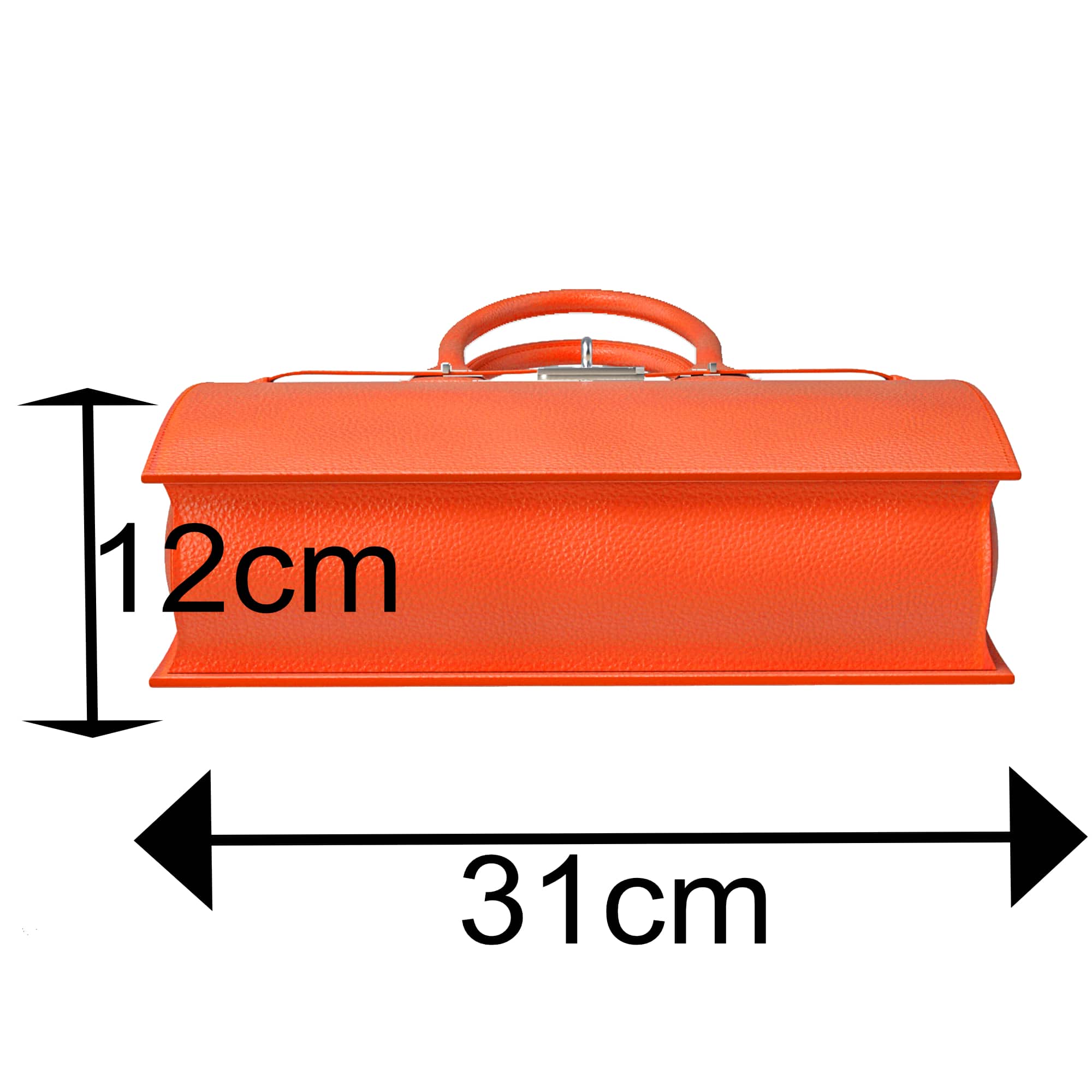 Damen Handtasche Echtleder – aus Italien  kompakt & elegant