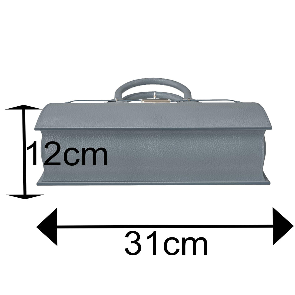 Damen Handtasche Echtleder – aus Italien  kompakt & elegant